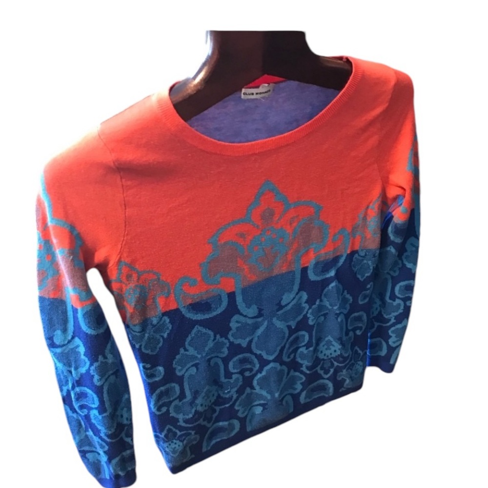 Monaco club cotton mix sweater size M